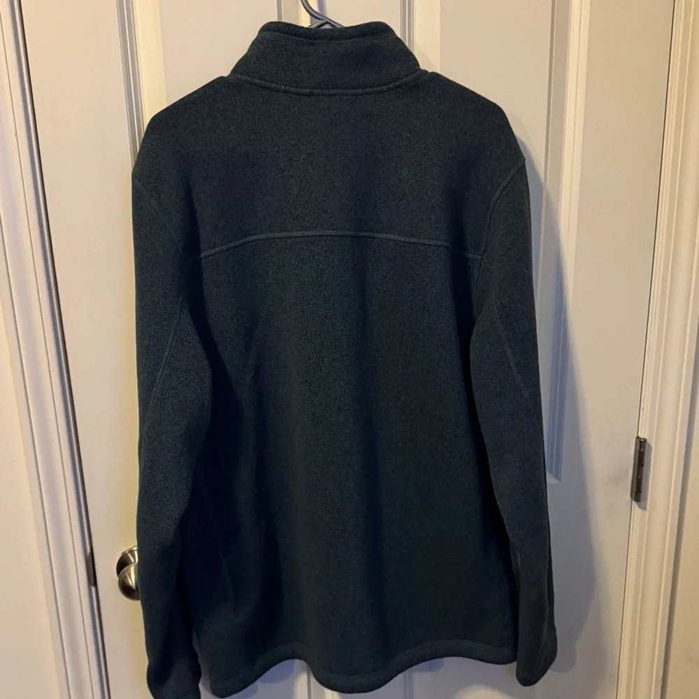 The North Face Dark Green 1/2 Zip Fleece Jacket